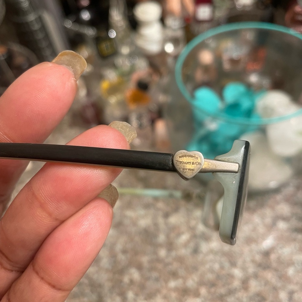 Tiffany & Co. Eyeglasses  with Silver Heart Emblem NEED THESE GONE!